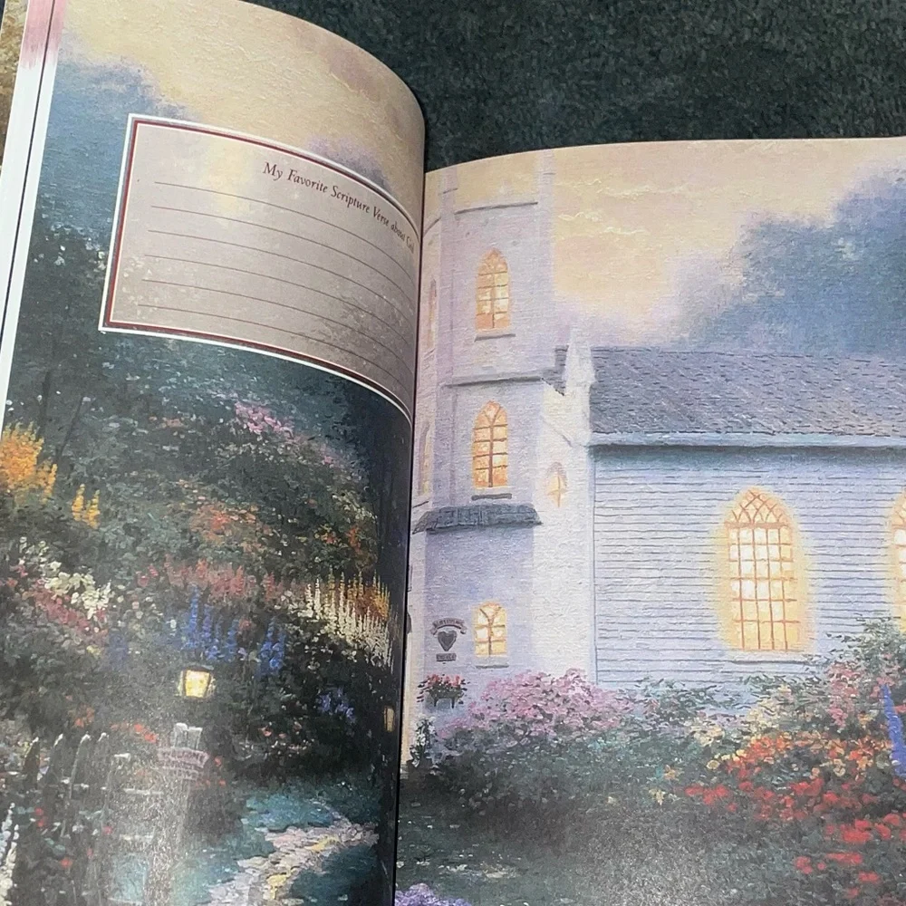 Thomas Kinkade A journal of Faith&Love MOTHERS MEMORIES To Her Child. Hardcover
